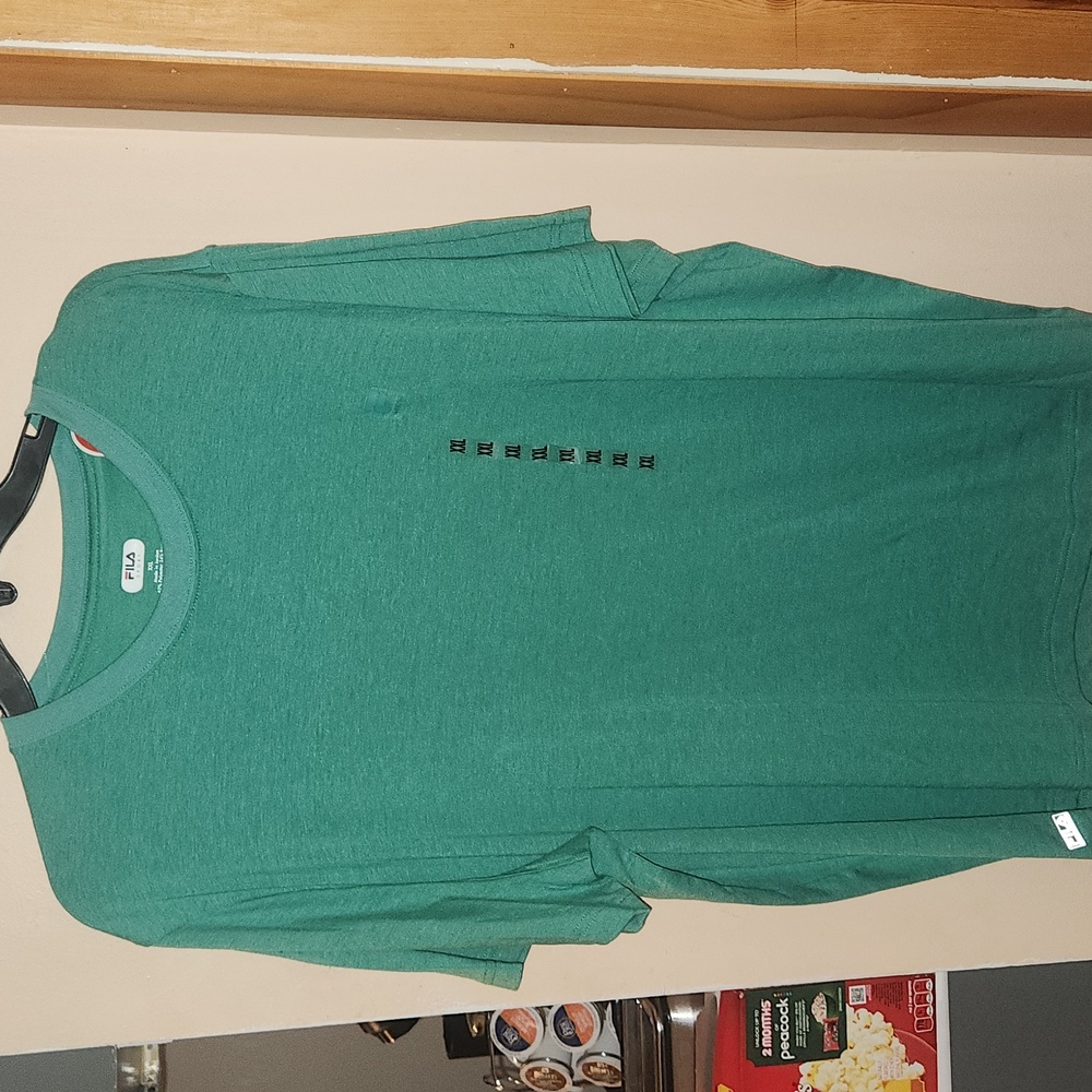 Fila green men's t-shirt nwt XXL